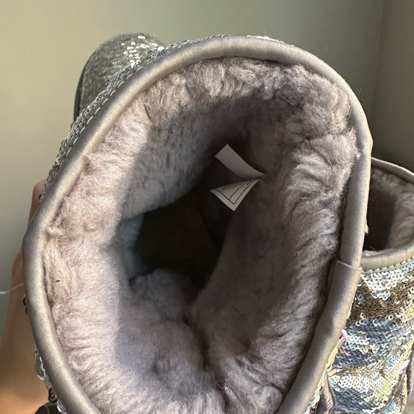 UGG Silver Sequin Boots - Picture 3 of 5